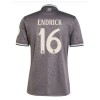 Maglia ufficiale Real Madrid Endrick 16 Alternativa 2024-25 per Uomo